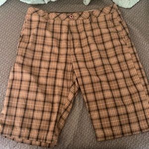 Volcom Square Plaid Shorts
